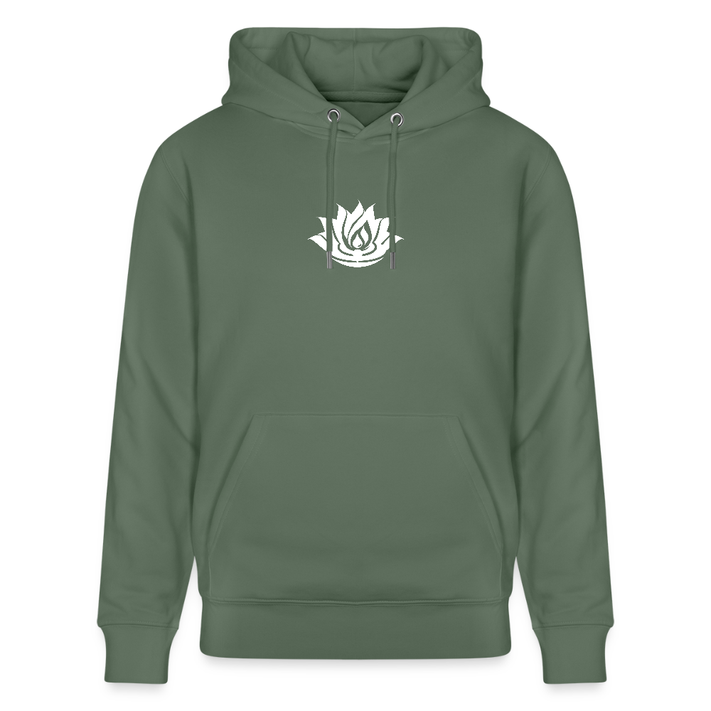 IN MY HOUSE - Unisex Organic Hoodie - Direct printing - cypress green