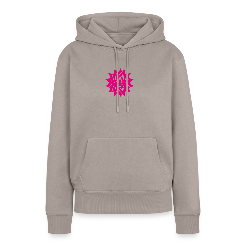 BLOSSOM - Women’s Premium Hoodie - Direct printing - taupe