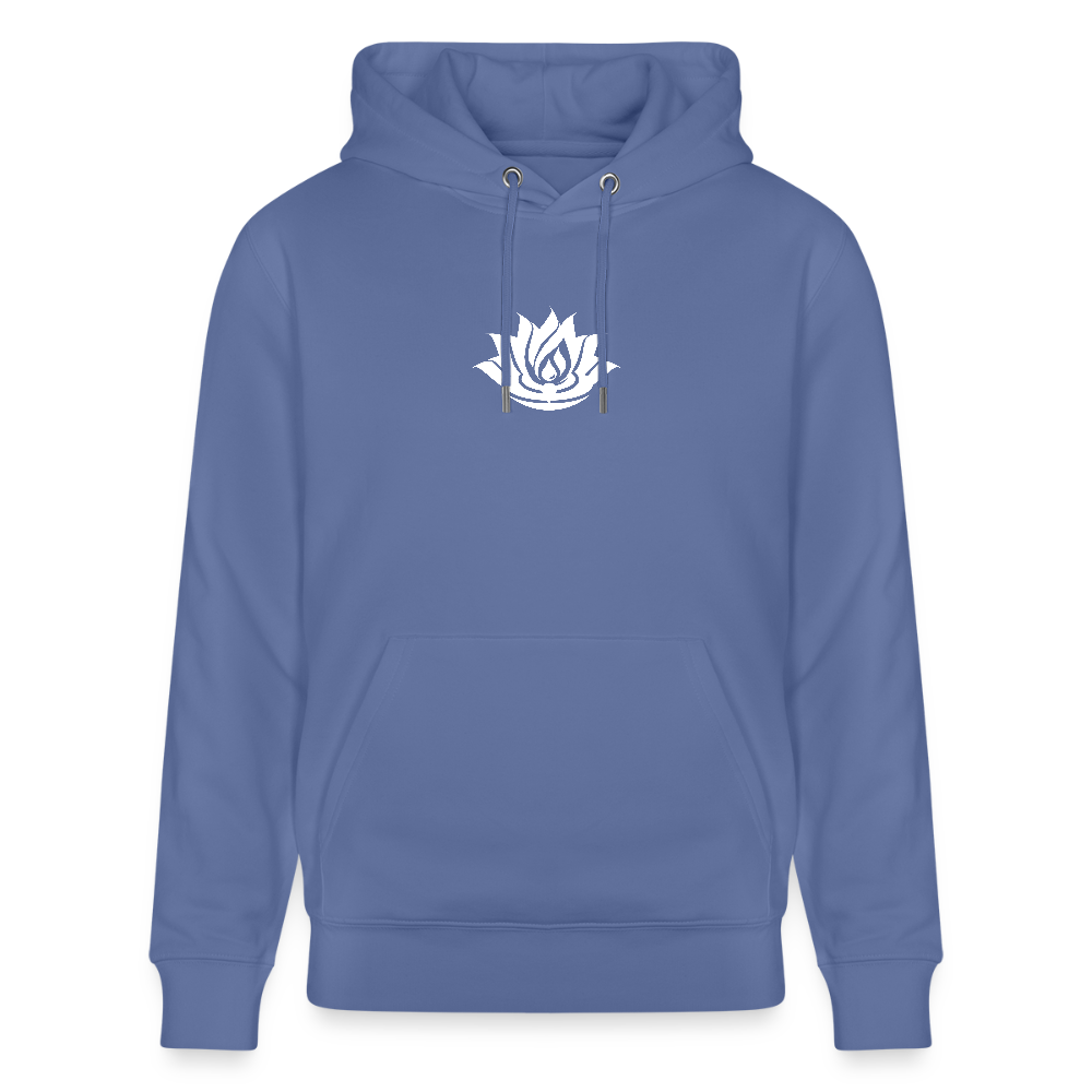 IN MY HOUSE - Unisex Organic Hoodie - Direct printing - bright blue