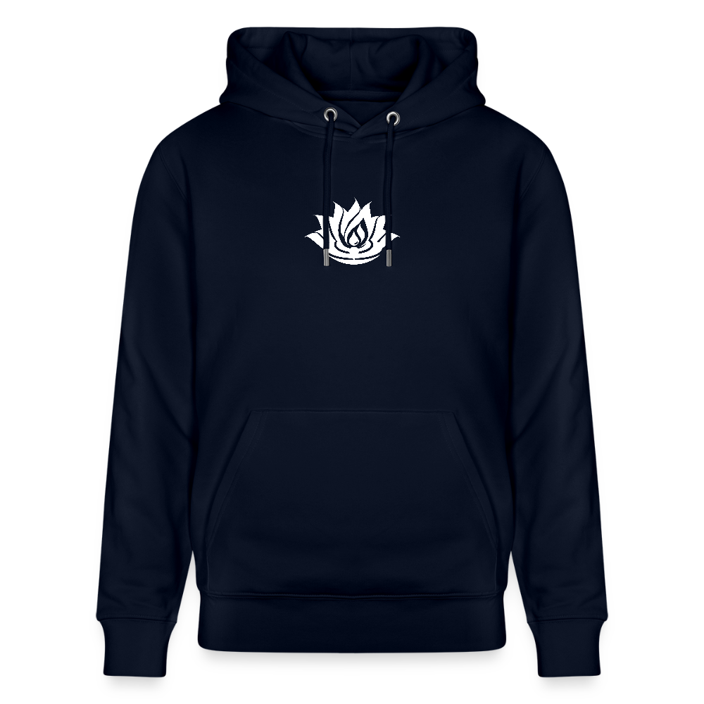 IN MY HOUSE - Unisex Organic Hoodie - Direct printing - navy
