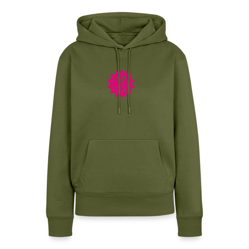 BLOSSOM - Women’s Premium Hoodie - Direct printing - khaki