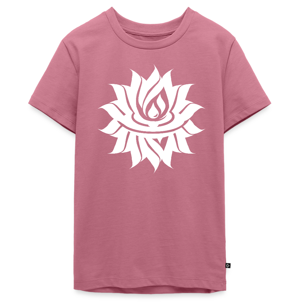 BLOSSOM WHITE - Teenager Premium T-Shirt - Direct printing - mauve