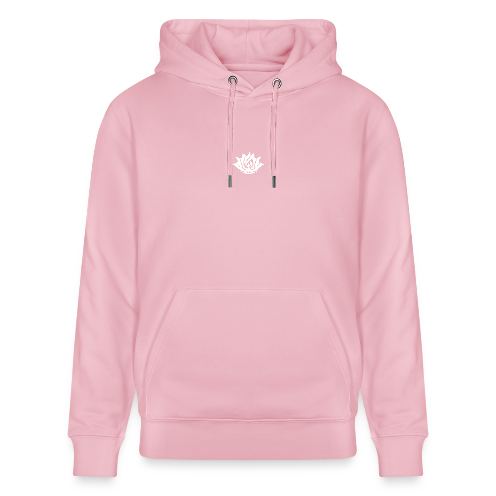 IN MY HOUSE - Unisex Organic Hoodie - Direct printing front and back - cotton pink