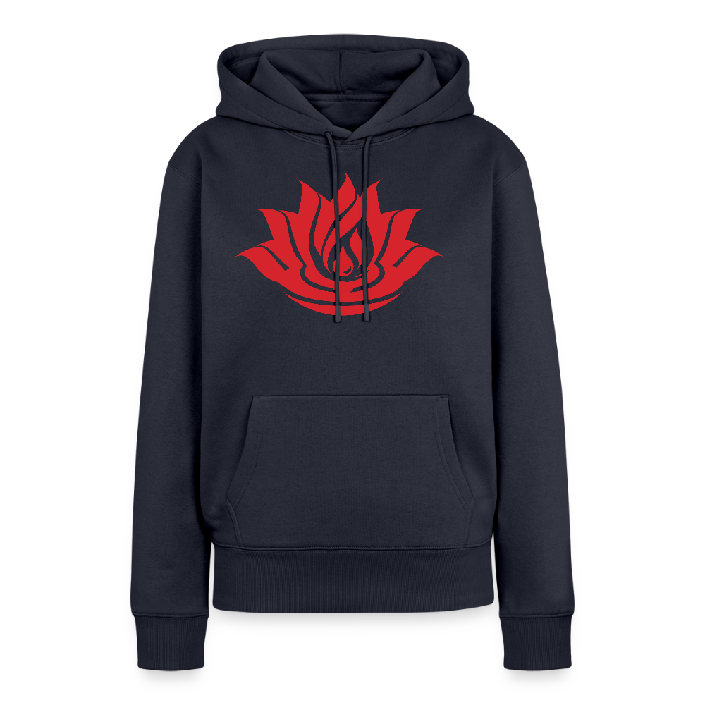 BLOSSOM - Women’s Premium Hoodie - Direct printing - navy