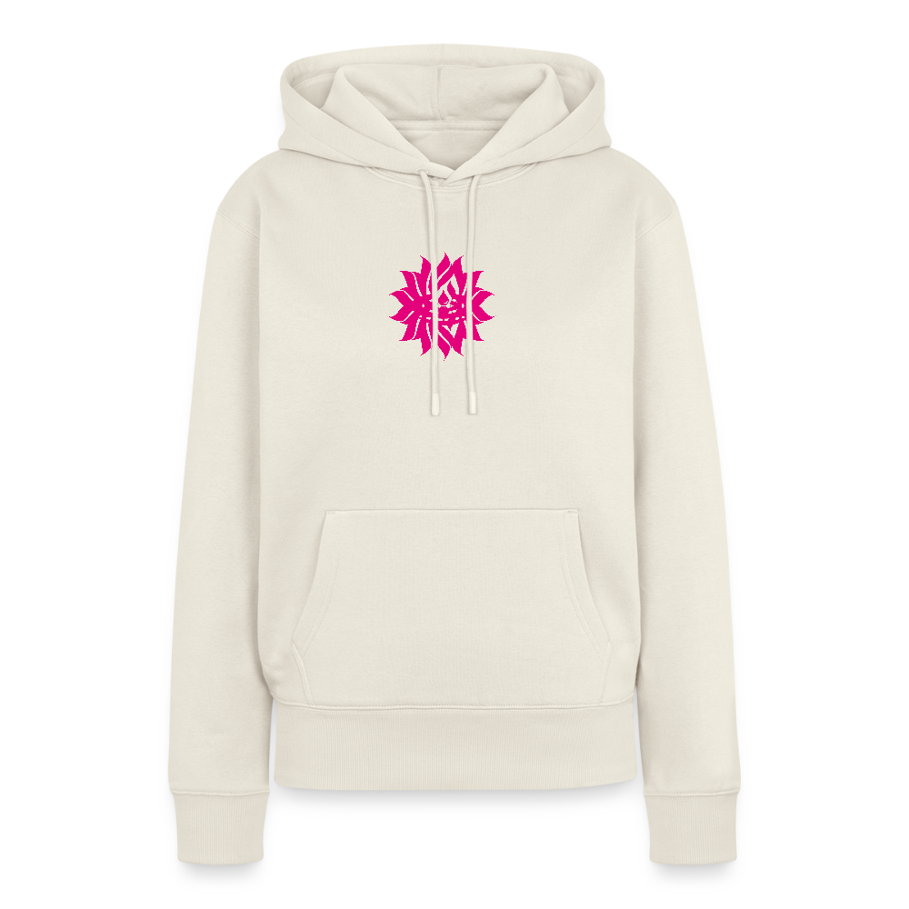 BLOSSOM - Women’s Premium Hoodie - Direct printing - off white