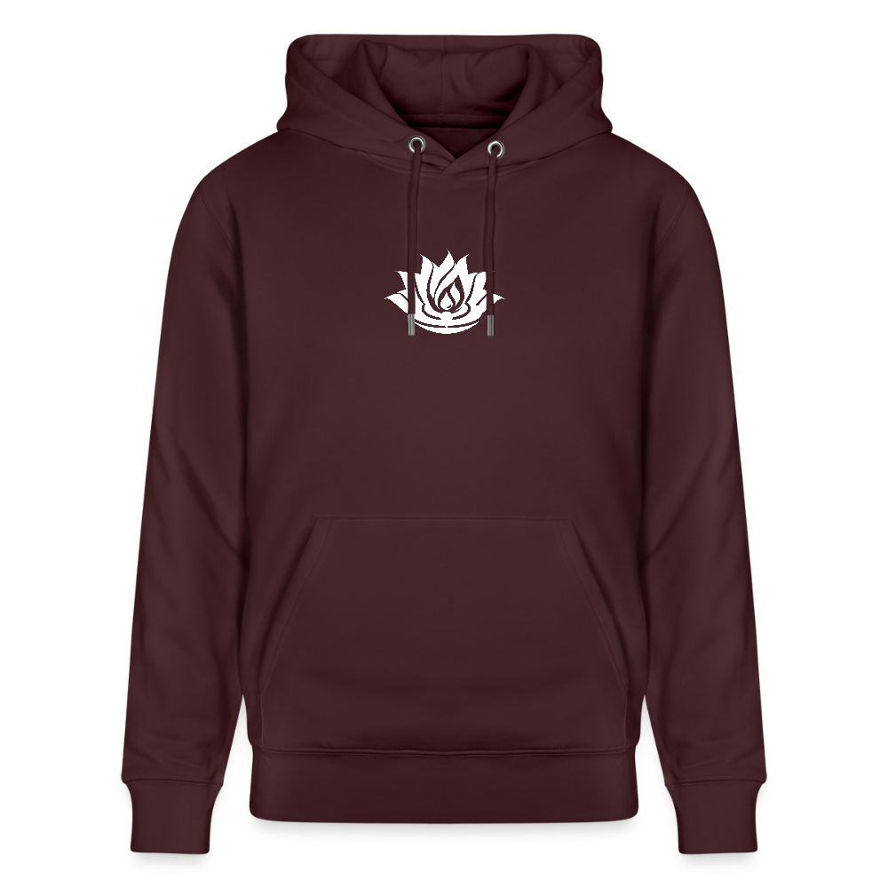 IN MY HOUSE - Unisex Organic Hoodie - Direct printing - maroon